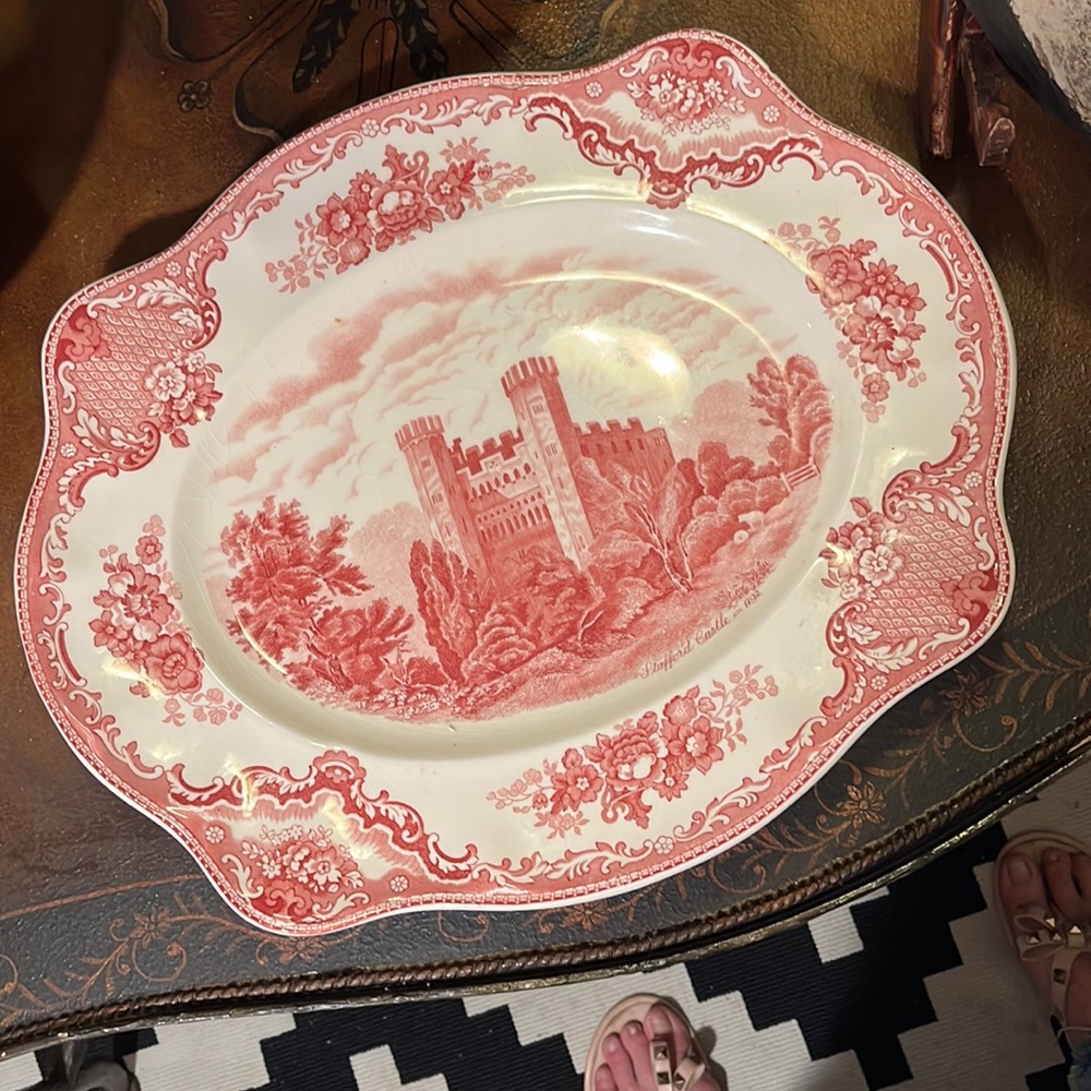 Johnson Bros made in England Old Britain Castles plater 15.5 X 13